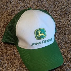 John Deere snap back cap